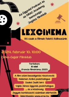 LexCinema - Jogász Filmklub