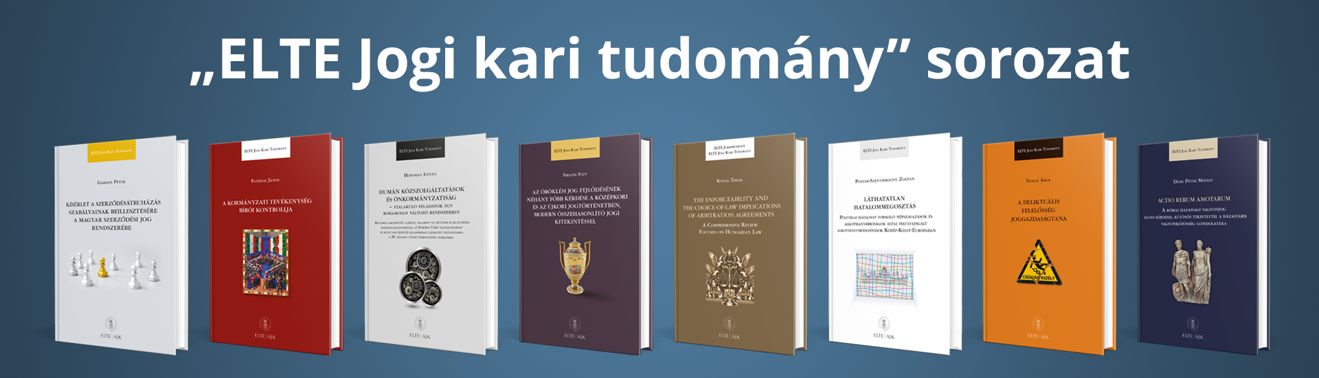 ELTE „Jogi kari tudomány sorozat” 