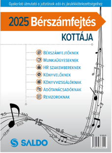 Bérszámfejtés kottája 2025