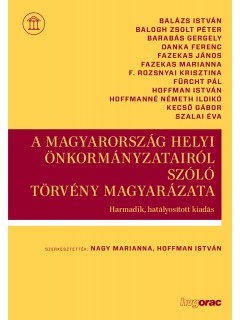 A Magyarország helyi önkormányzatairól szóló törvény magyarázata
