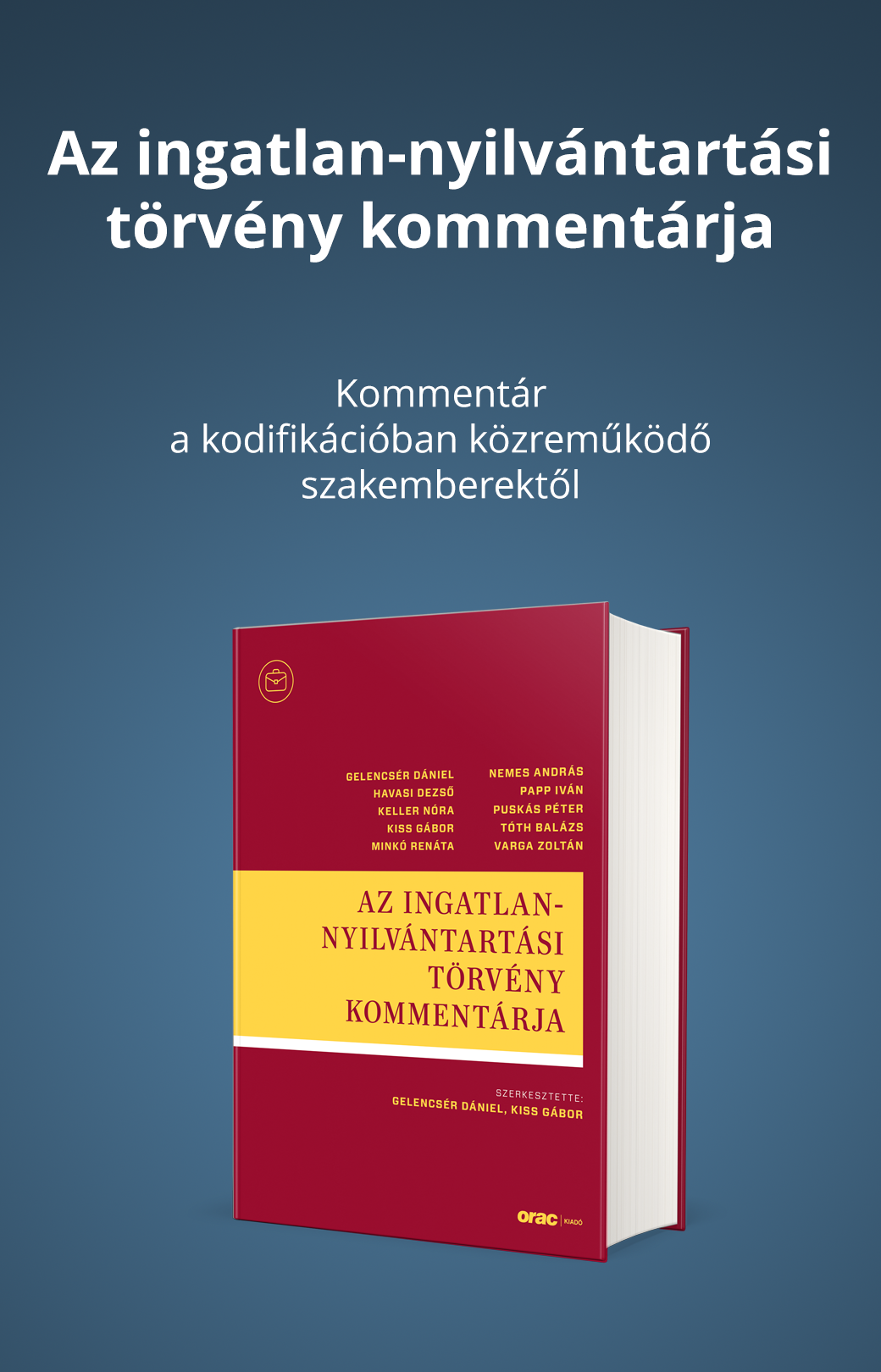 Az ingatlan-nyilvántartási törvény kommentárja